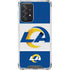 NFL Los Angeles Rams Zone Block Galaxy A52 5G Clear Case